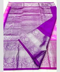 Rose Pink and Magenta color venkatagiri pattu sarees with all over kalamjali design -VAGP0001146