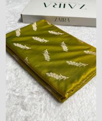 Lite Parrot Green banarasi sarees with All over Buttas design