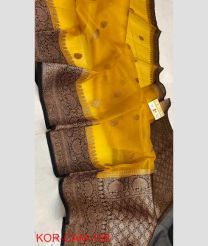 olive colour banarasi sarees with All over Buttas design