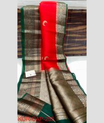 magenta and silver colour banarasi sarees with All over Buttas design