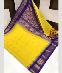 olive colour gadwal cotton sarees with kanchi border design