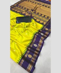 olive green colour gadwal pattu sarees with All over Buttas design