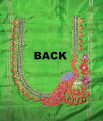 Black Kaapani Brocade Paithani Pure Silk Handmade Saree
