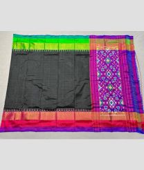 purple and block colour ikkat pattu dupattas with All over Ikkat design