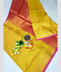 olive and maroon colour kanchi cotton sarees with All over design