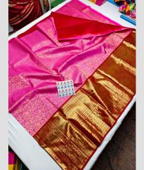 Pink and Red kanchi lehengas with All over design