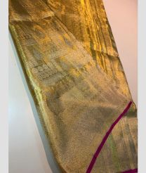 Lite Green and Pink kanchi pattu sarees with All over design