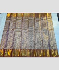 Lite Purple and Golden kanchi pattu sarees with All over Jari design