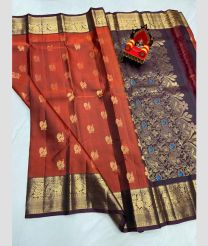 magenta colour kanchi pattu sarees with All over Buttas design