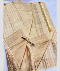 grey colour kanchi pattu sarees with All over Buttas design