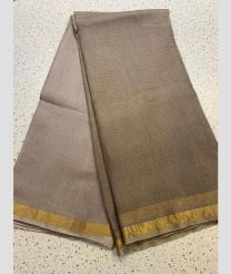 Granite and Golden kota sarees with All over Checks design