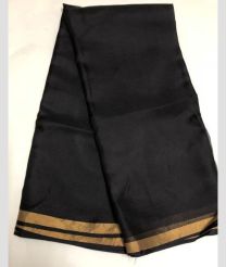 Black and Golden kota sarees with All over Checks design