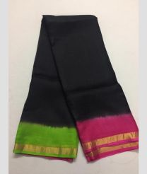 Black and Pink kota sarees with All over Checks design