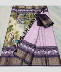 Cream and Baby Pink kota sarees with All over Buttas design