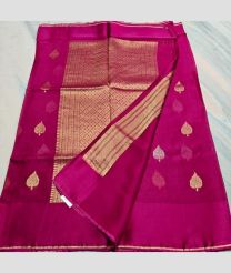 Pink kota sarees with All over Buttas design