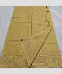 Sand and Cream kota sarees with All over Mirror Work design