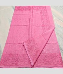 Rose Pink and Pink kota sarees with All over Mirror Work design