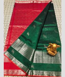 maroon and teal colour mangalagiri pattu sarees with Kanchi Border design