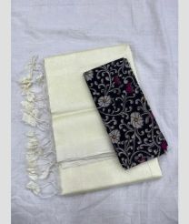 cream colour mangalagiri pattu sarees with Plain design