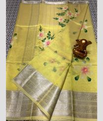 olive green colour mangalagiri pattu sarees with All over design