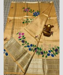 pink colour mangalagiri pattu sarees with All over design