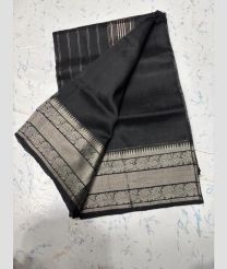 gray colour mangalagiri pattu sarees with Kanchi Border design