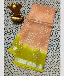 coral colour mangalagiri pattu sarees with All over design