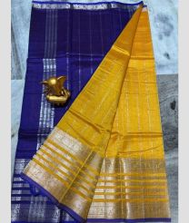 violet and olive colour mangalagiri pattu sarees with Kanchi Border design