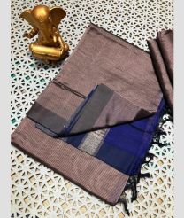 gray colour mangalagiri pattu sarees with Plain design
