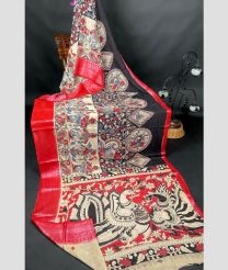 gray and charcoal block colour mangalagiri pattu sarees with Kanchi Border design