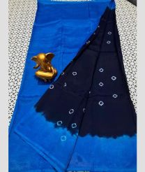 blue colour mangalagiri pattu sarees with Plain design