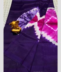 violet and purple colour mangalagiri pattu sarees with Plain design