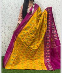 olive and purple colour pochampally ikkat pure silk sarees with All over design
