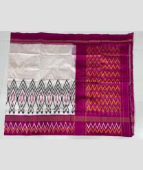 gray and purple colour pochampally ikkat pure silk sarees with All over design