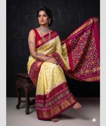 pink colour pochampally ikkat pure silk sarees with All over design