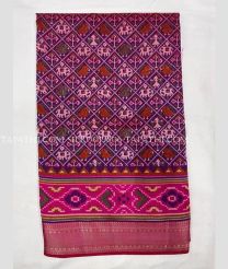 Deep Pink and Pink silk sarees with All over Pochampally design - SILK0019606
