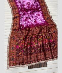 Magenta and Dark Maroon silk sarees with Jacquard Border design