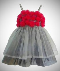 Beautiful designer frock for baby girl