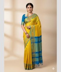 olive colour tripura silk sarees with Pochampally Border design