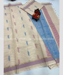 grey colour uppada cotton sarees with All over Buttas design - UPAT0004832