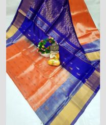 pink and blue colour uppada pattu sarees with All over Nakshtra Buttas design