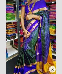 teal blue colour uppada pattu sarees with All over design