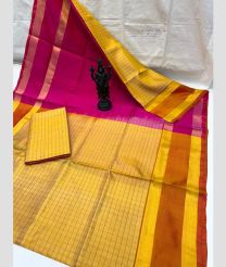 magenta red and purple colour uppada pattu sarees with All over design
