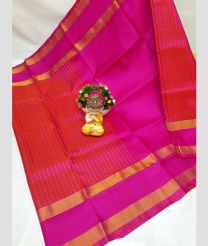 purple and magenta colour uppada pattu sarees with All over Checks design
