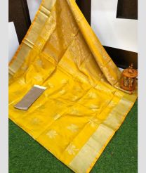 olive colour uppada pattu sarees with All over Buttas design