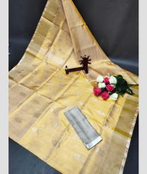 pink and cream colour uppada pattu sarees with All over Dollar Buttas design