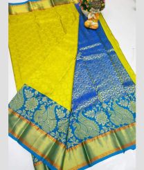 olive and silver colour uppada pattu sarees with Kanchi Border design