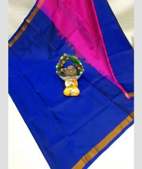 navy blue and purple colour uppada pattu sarees with Kaddy Border design