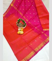 magent and purple colour uppada pattu sarees with All over Nakshtra Buttas design