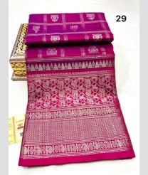 Magenta and Pink venkatagiri pattu sarees with All over Checks and Buttas design